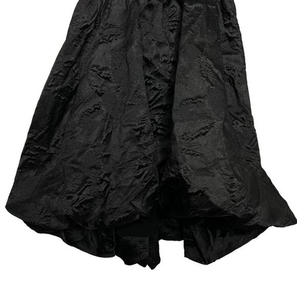 Anthropologie Jacquard Bubble Hem Dress Black Size 10 NEW - Picture 11 of 16